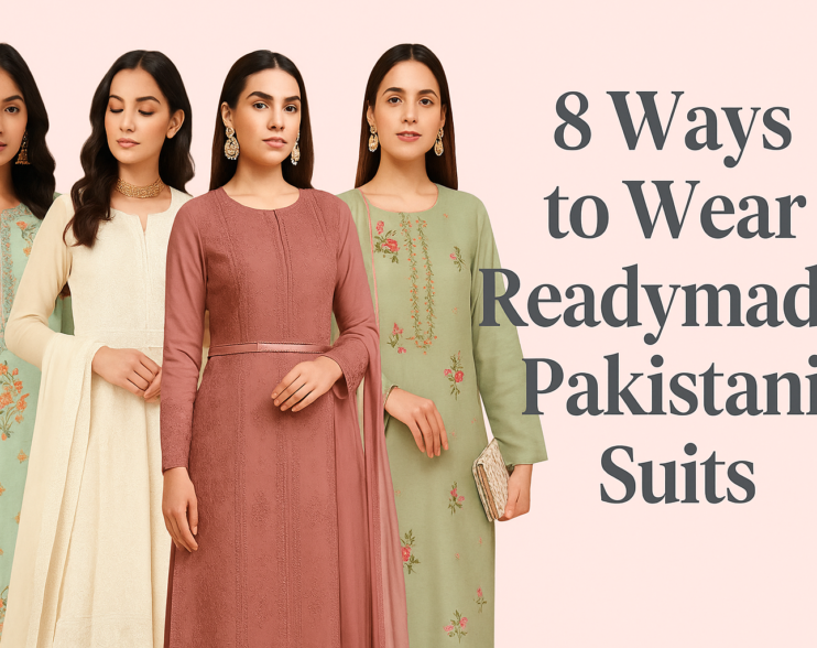 8 Ways to Wear Readymade Pakistani Suits