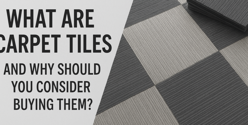 What are carpet tiles and why should you consider buying them?