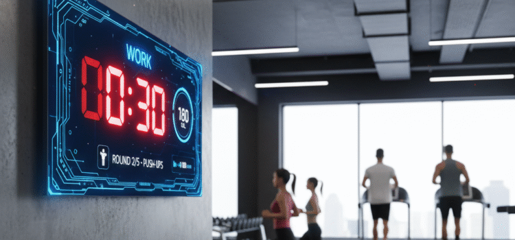 Why Your Workout Display Needs Integrated Gym Workout Timers