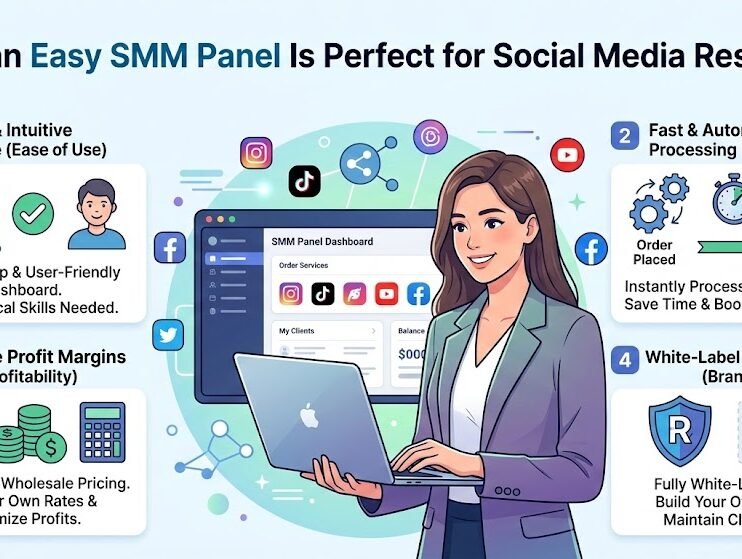Why an Easy SMM Panel Is Perfect for Social Media Resellers