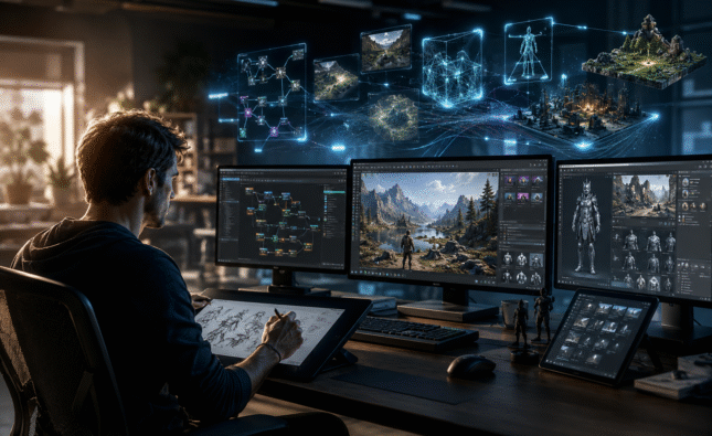 How AI Automation Is Changing Creative Game Development