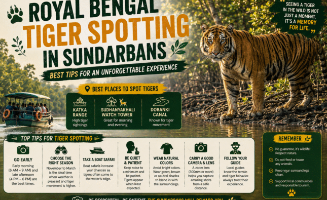 Royal Bengal Tiger Spotting in Sundarbans: Realistic Chances, Best Season & What Locals Won’t Tell You