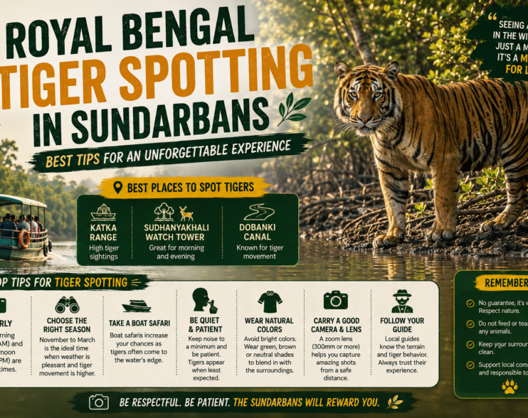 Royal Bengal Tiger Spotting in Sundarbans: Realistic Chances, Best Season & What Locals Won’t Tell You